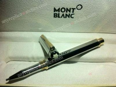 Montblanc Silver Rollerball Pen / Gold Clip- 211